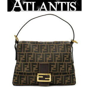 FENDI Mamma Bucket Shoulder Bag Zucca